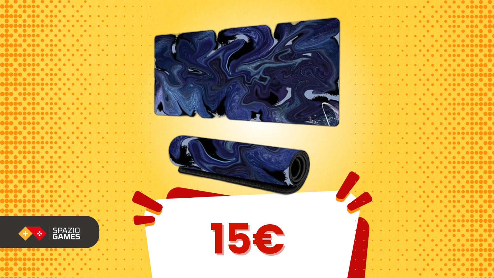 Setup perfetto? Parti da questo tappetino XXL fantasy (oggi in sconto)
