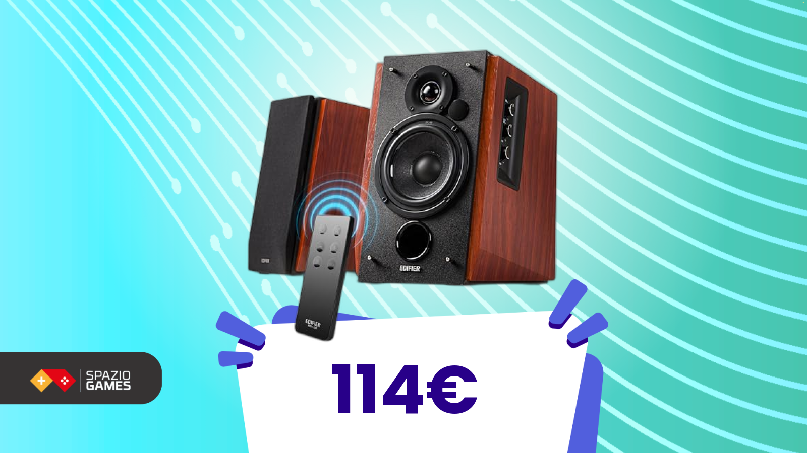 Se prima prendevi le R1280, oggi l’affare sono le Edifier R1700BT a 114€