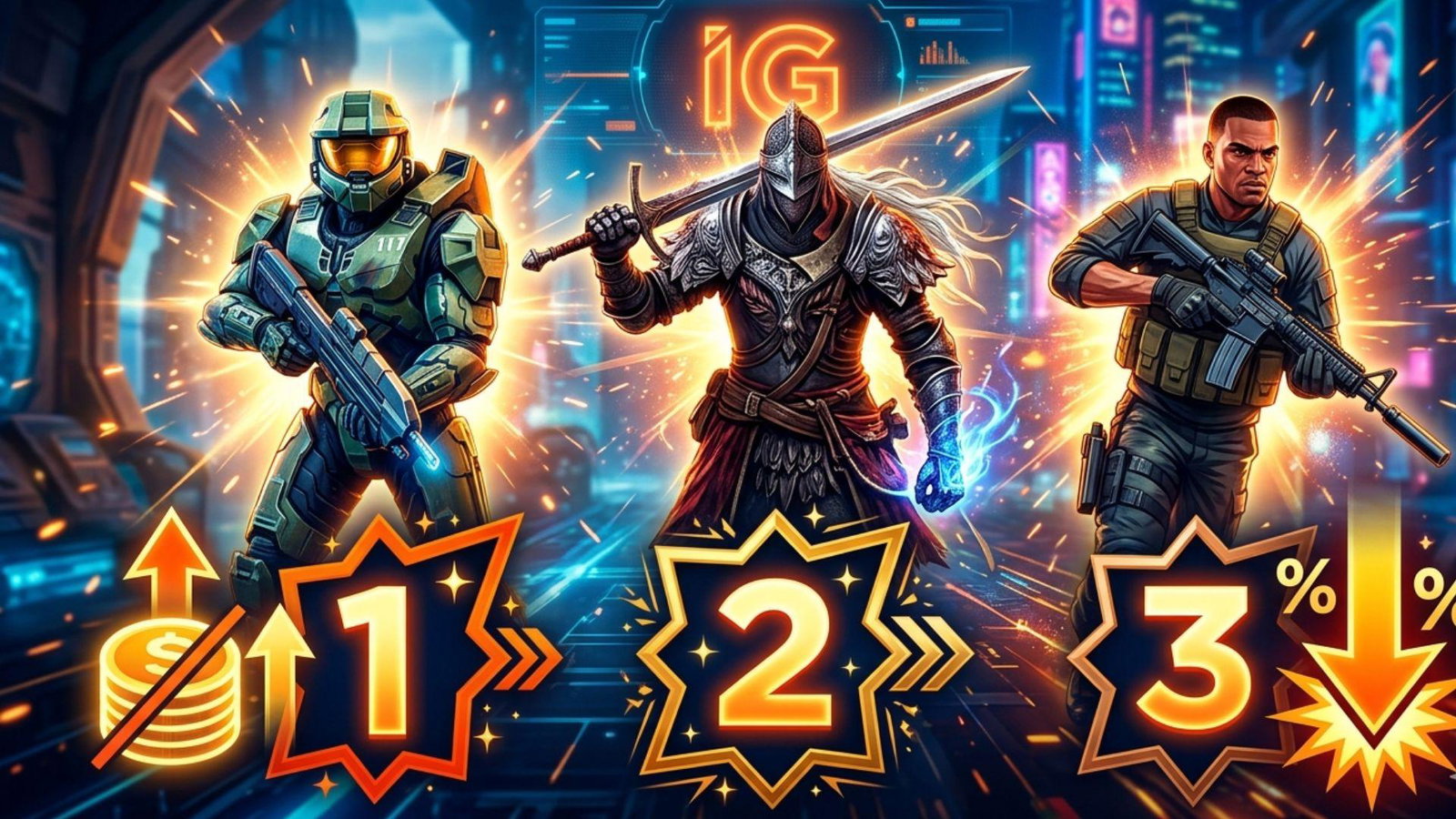 I 3 giochi più costosi (ma più scontati) su Instant Gaming
