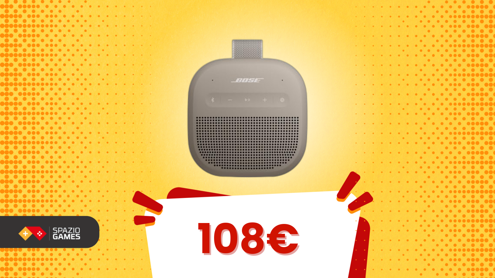 Anteprima: Un pugno di centimetri, un muro di suono: cassa Bose in sconto su Amazon