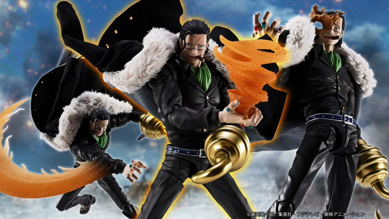 Sir Crocodile: la nuova SH Figuarts di Bandai scatena il potere della sabbia