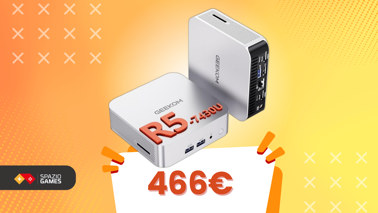 Offerta shock su Amazon: il Mini PC GEEKOM è il protagonista del giorno