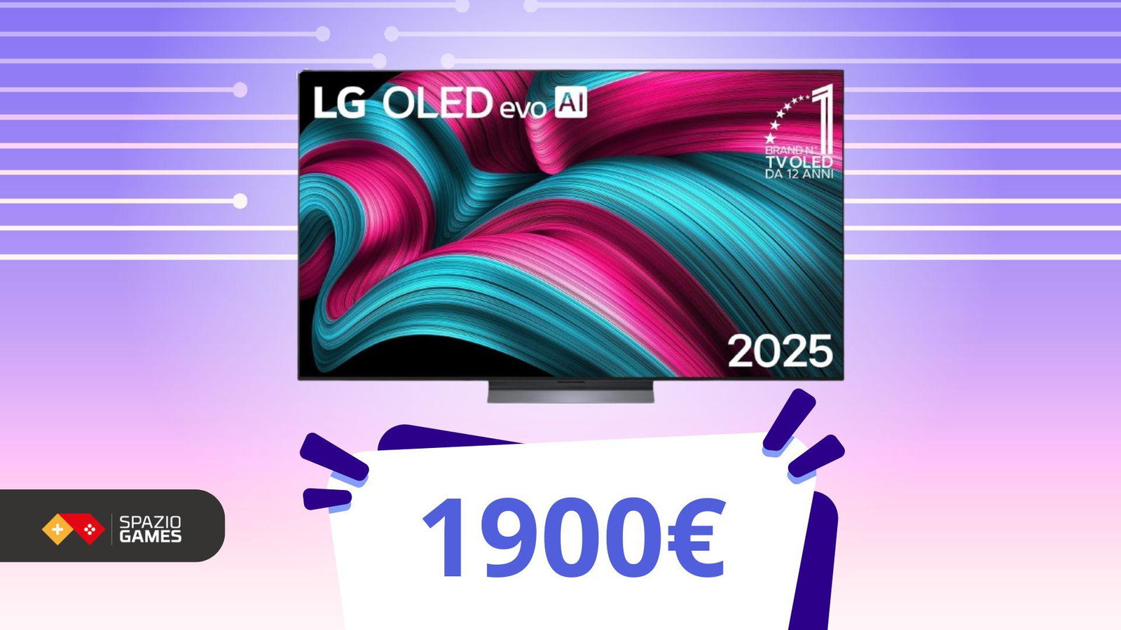 Sconti da 300€ su un 77" sono comuni, ma questo è diverso
