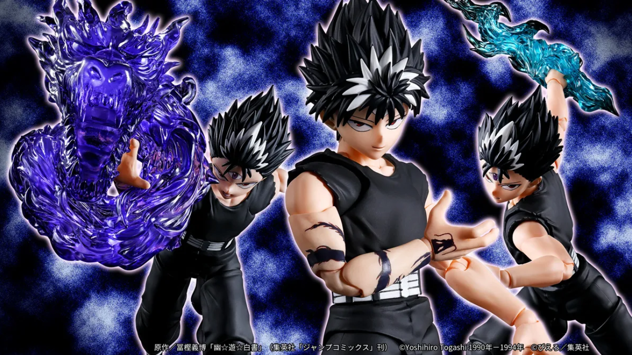 Hiei: la nuova SH Figuarts di Bandai scatena il Drago Nero