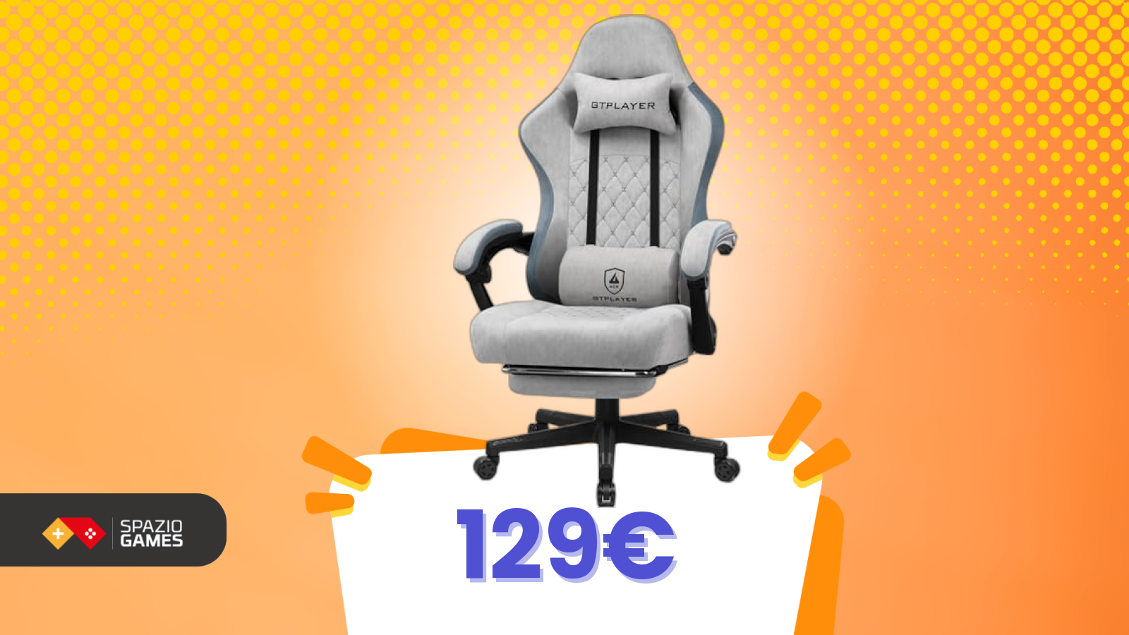 Meno di 130€ per una sedia gaming ottima? Questa è tra le più scontate (prendila in questo colore)