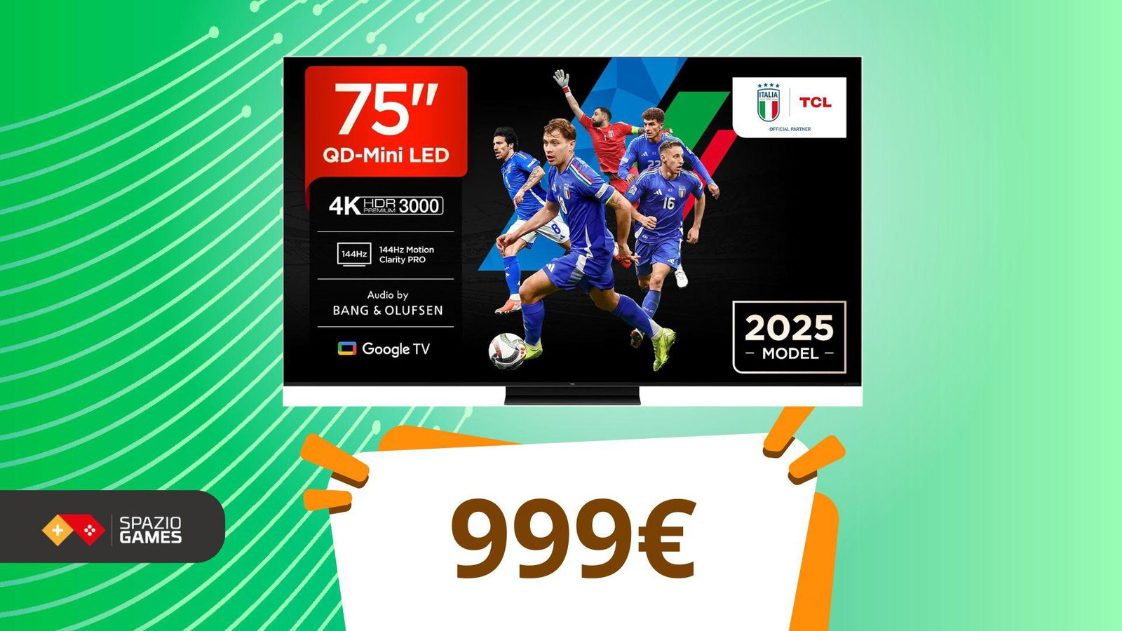TV da 77" sotto i 1000€: oggi è di nuovo disponibile il modello che ti piace