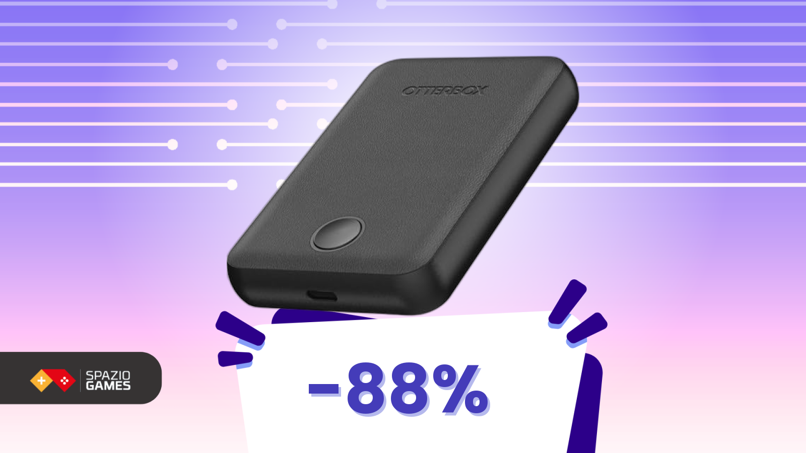 Sembra Temu, ma è Amazon: powerbank MagSafe a 6€