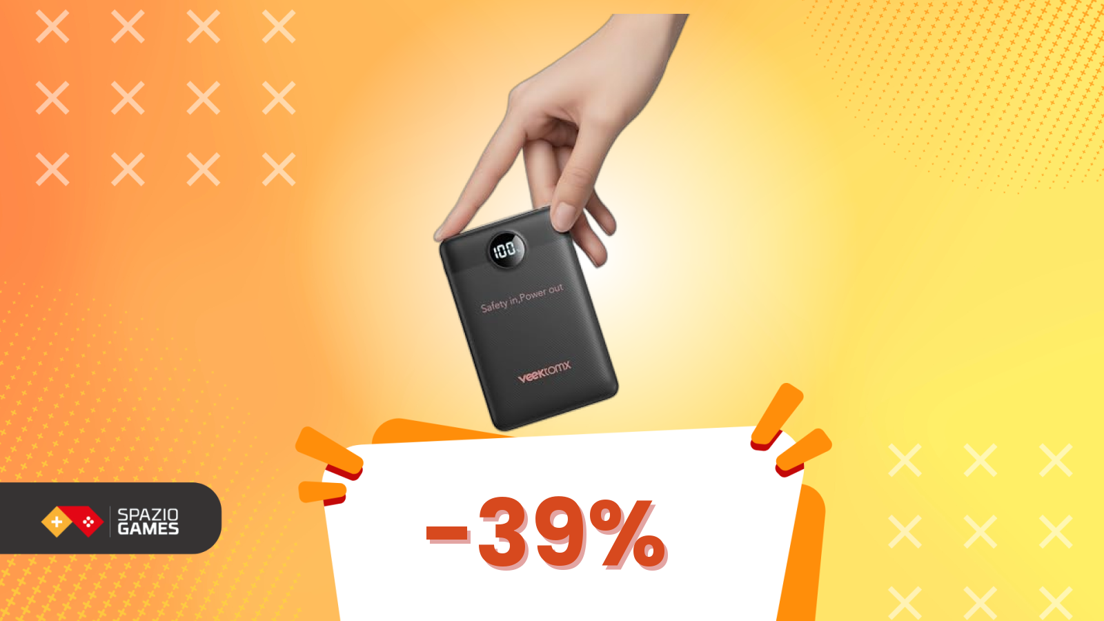 La scelta di migliaia di utenti: il power bank sottile e capiente che ti salva dalla batteria scarica