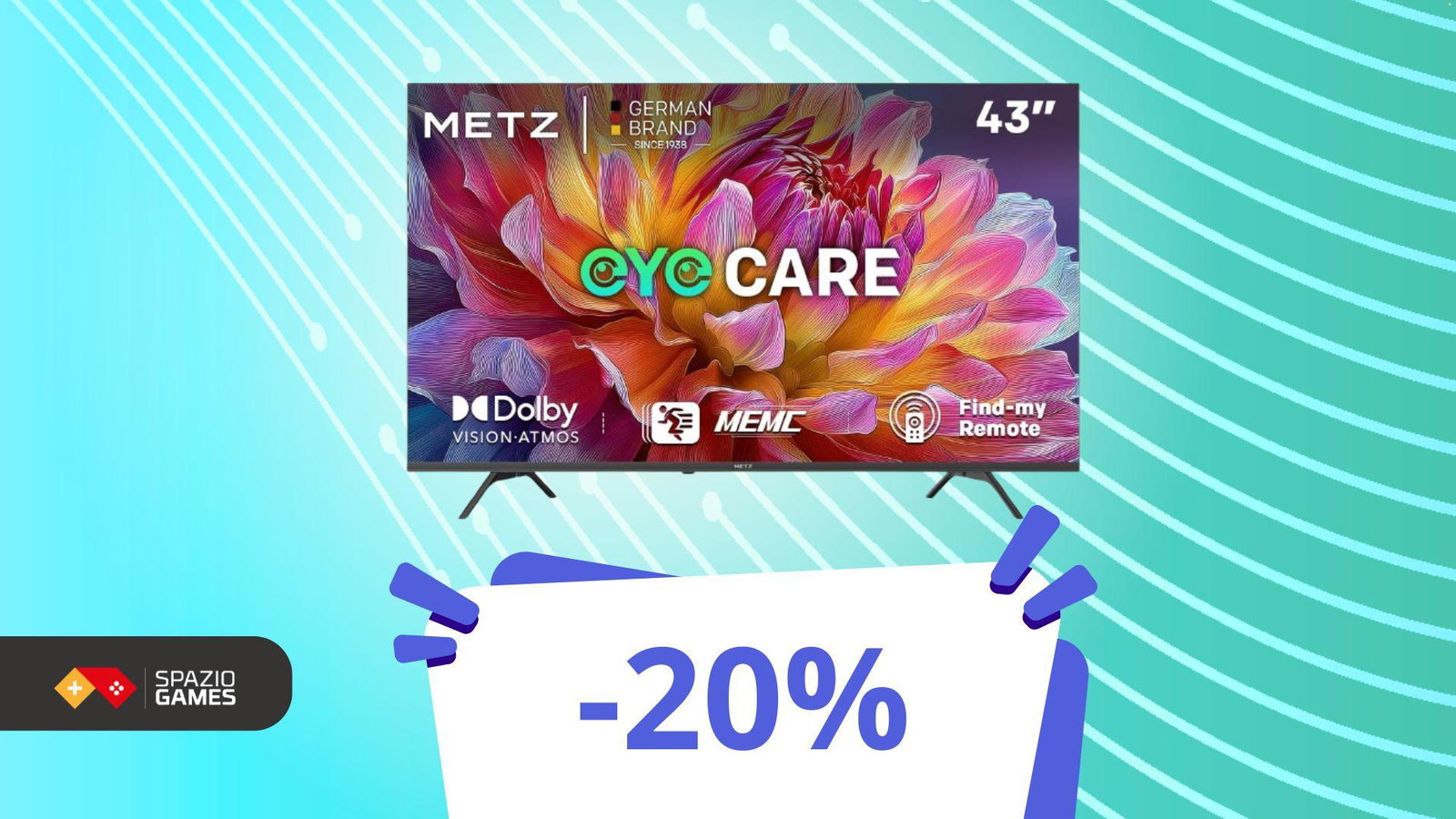 Con questa offerta, una TV sotto i 200€ ti sorprenderà piacevolmente