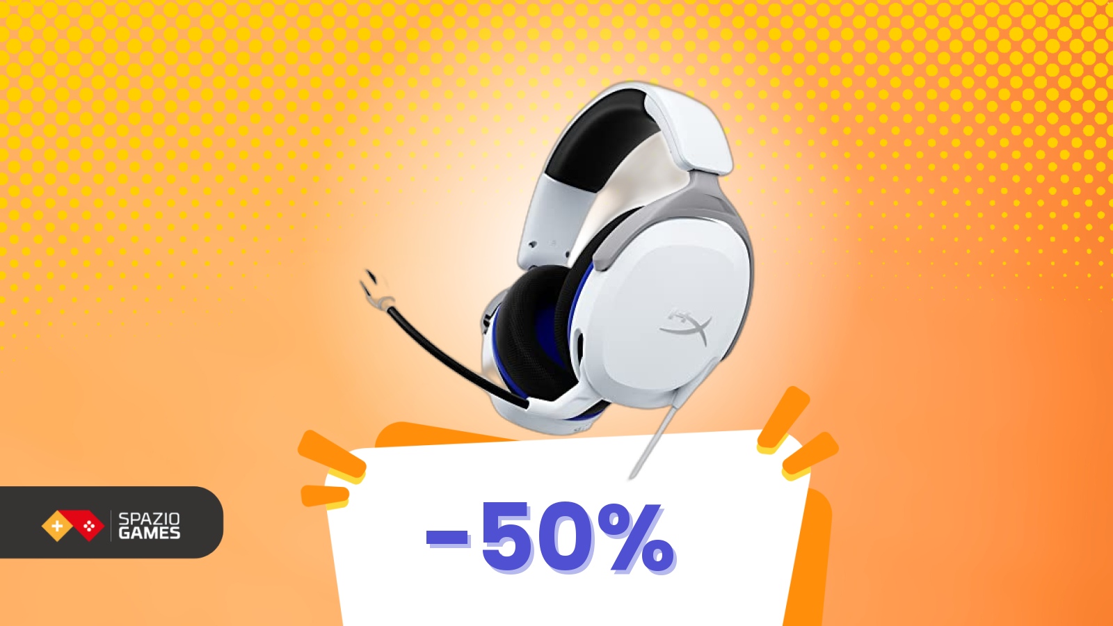 Sconto del 50% sulle cuffie HyperX: era da tempo che non succedeva