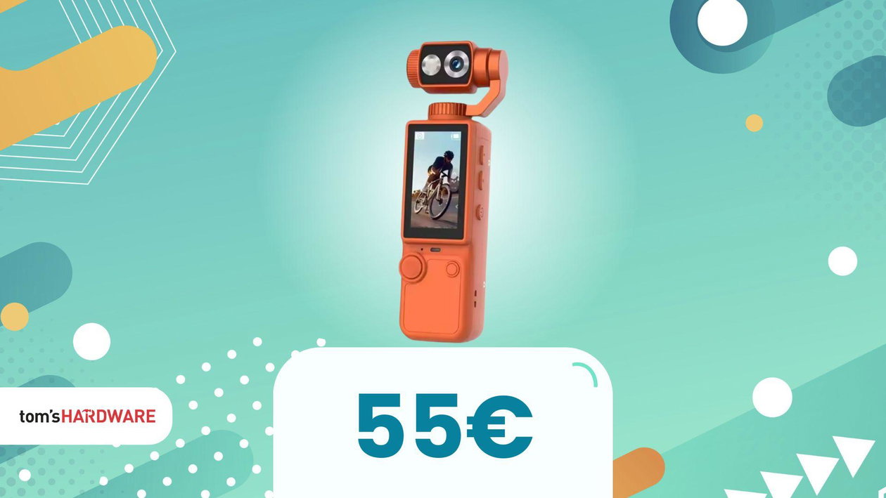 Immagine di L’action cam che qui manca: su AliExpress una proposta che alza l’asticella