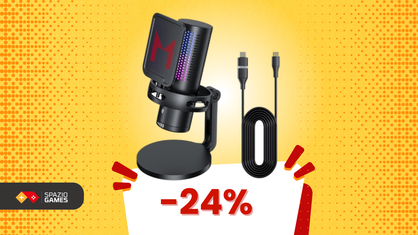 Il microfono a condensatore perfetto per iniziare (e costa pochissimo, oggi in offerta)
