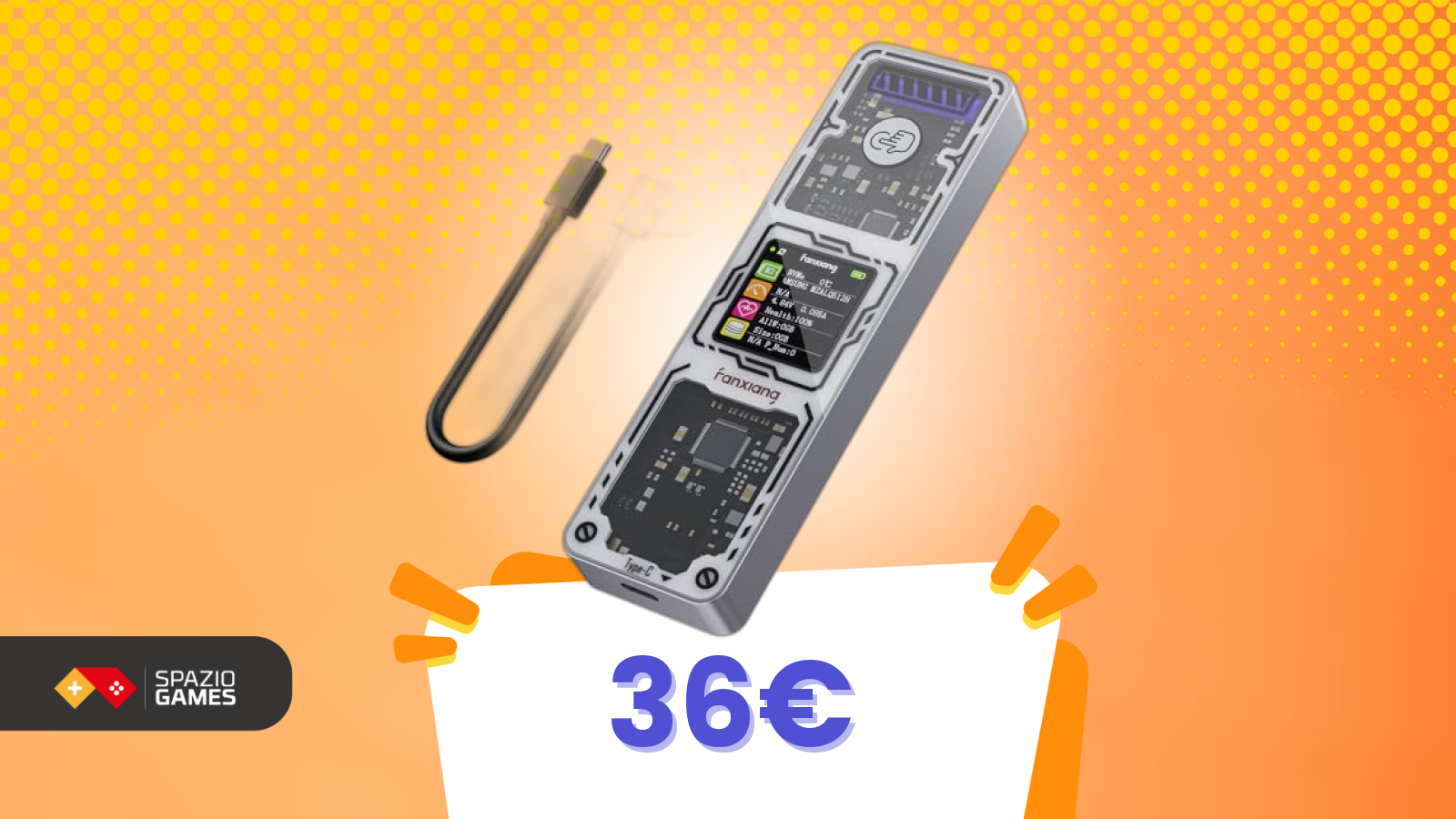 Tecnologia smart e sconto top: il case SSD che vale davvero la pena oggi