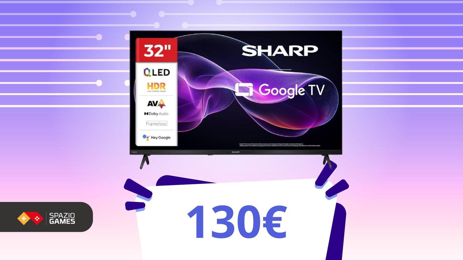 Google TV Sharp a 130€? Su Amazon è realtà (e sta già attirando attenzione)