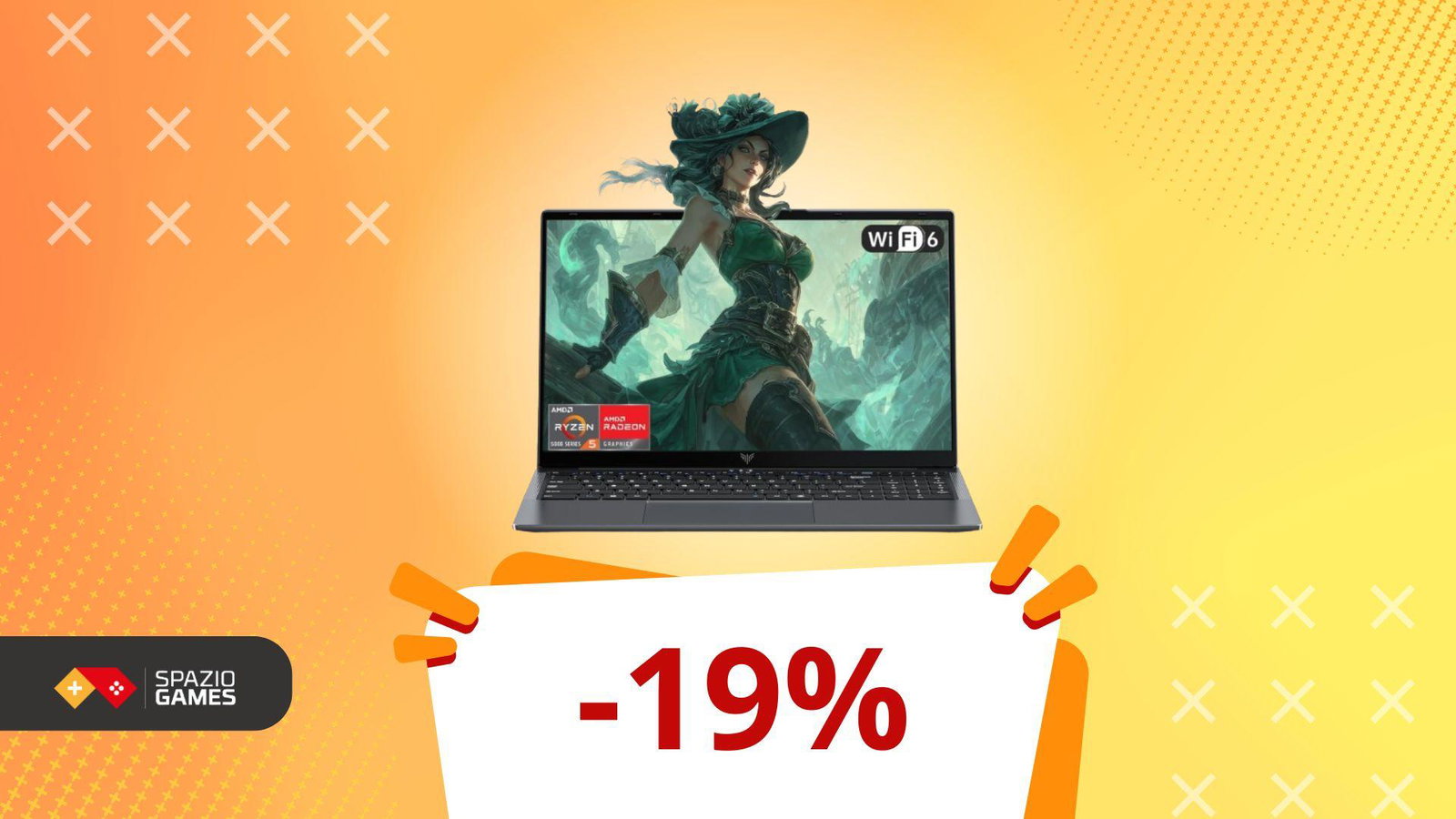 Questo laptop Ryzen 7 è in forte sconto: -100€ rispetto al prezzo medio