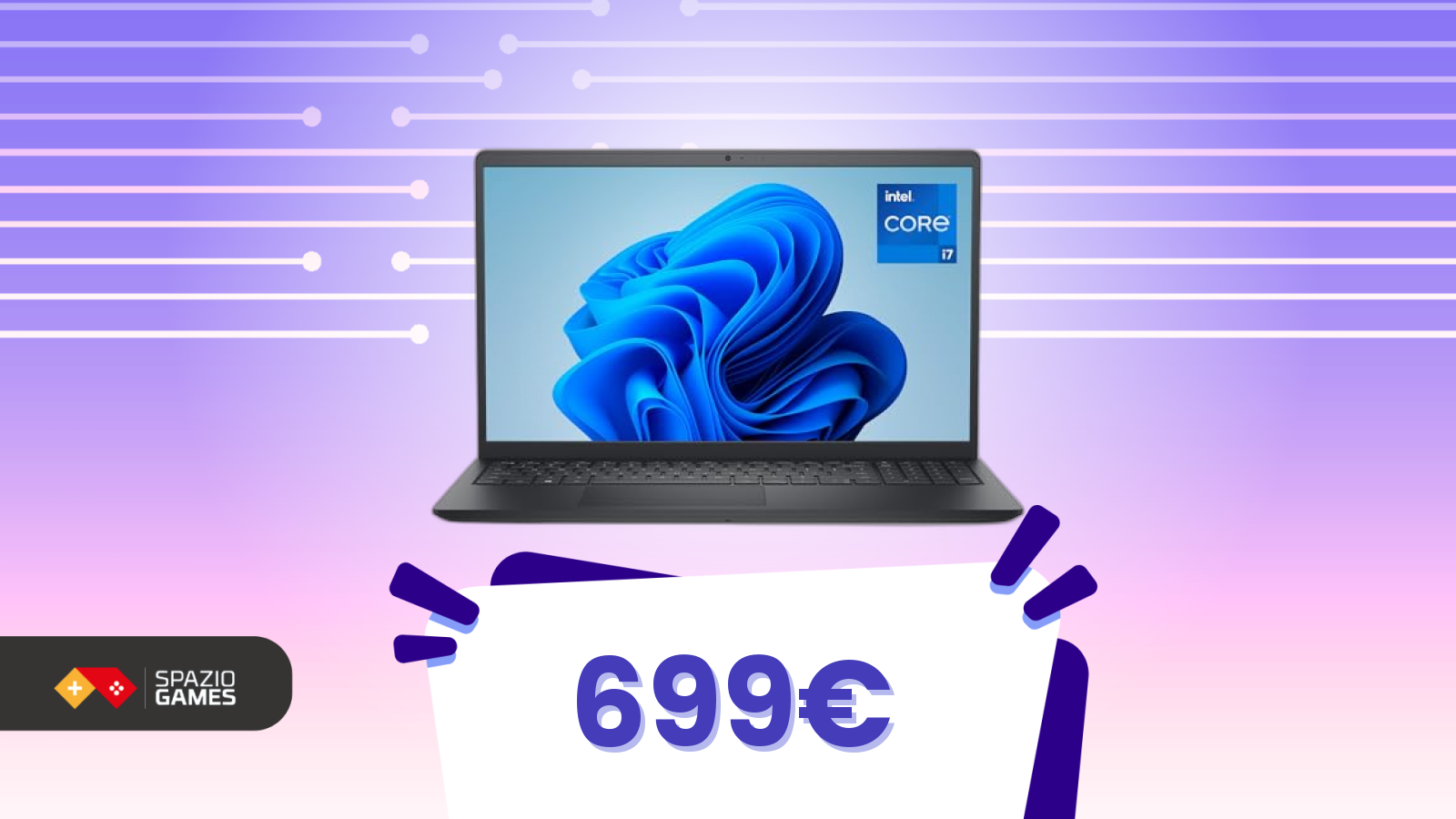 Questo laptop Dell con schermo a 120 Hz costa già 150€ in meno