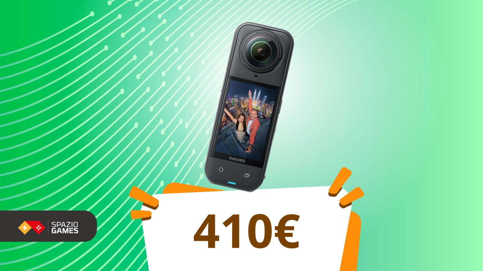 Insta360 X5: la action cam che su AliExpress alza il desiderio, con uno sconto senza paragoni