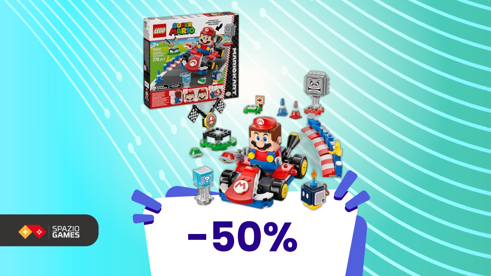 Pensavi fosse Mario Kart? È LEGO, e oggi è scontato due volte