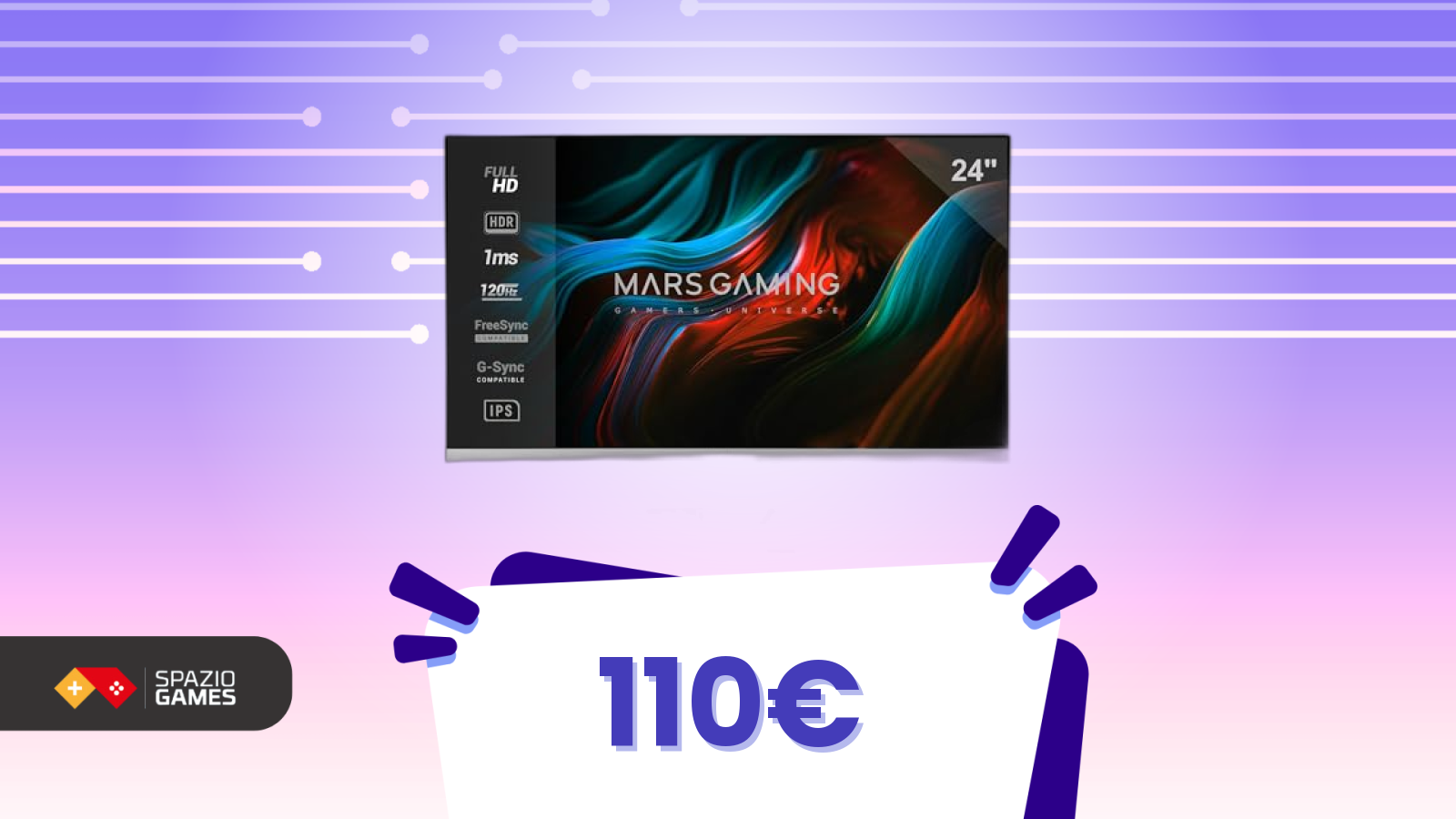 Un monitor senza effetti “wow”, ma a questo prezzo è difficile trovare di meglio