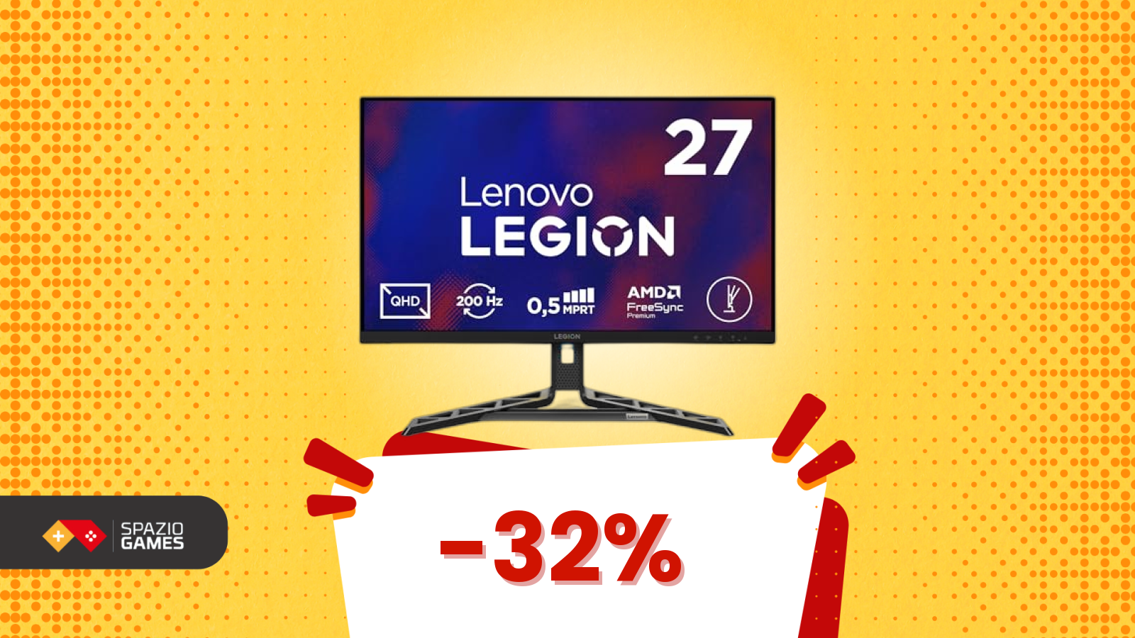 Specifiche premium e solidità Lenovo: il monitor migliore in offerta oggi