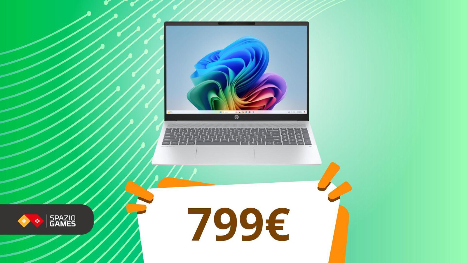 HP notebook: nuovo ribasso di 50€ sul prezzo più basso di sempre