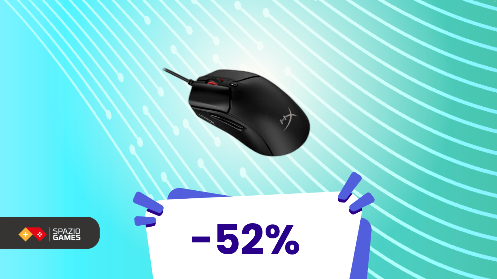 Questo mouse gaming in offerta potrebbe farti preferire il cavo al wireless