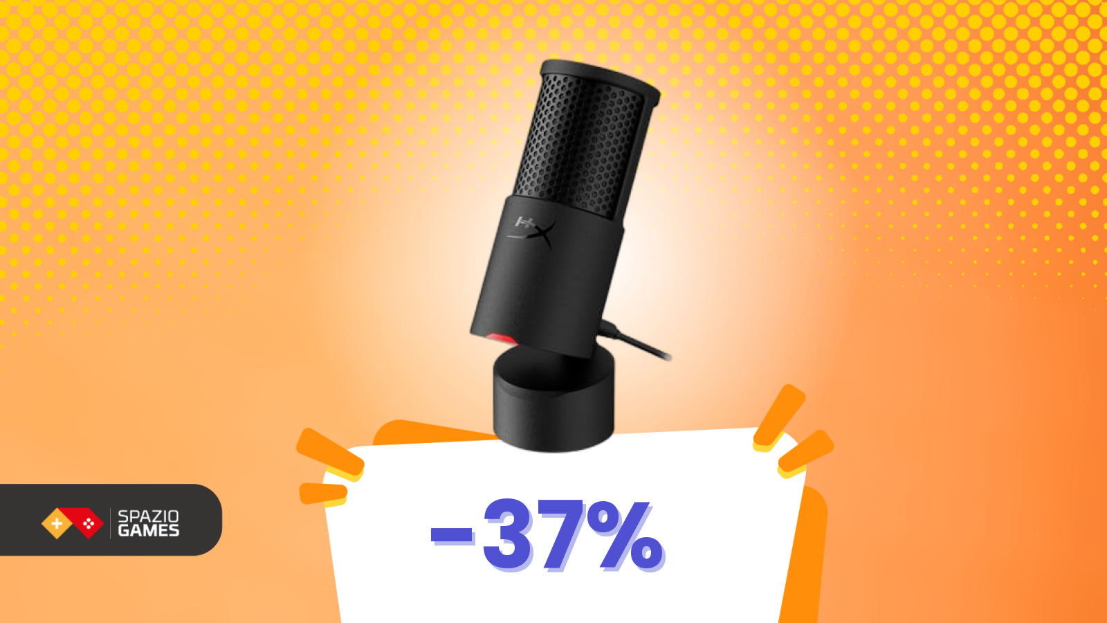 Sta per finire! Ottimo microfono con -37% di sconto