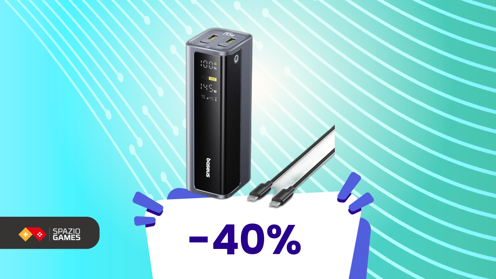 Tra display, prestazioni e prezzo, questa powerbank rende le alternative meno convincenti