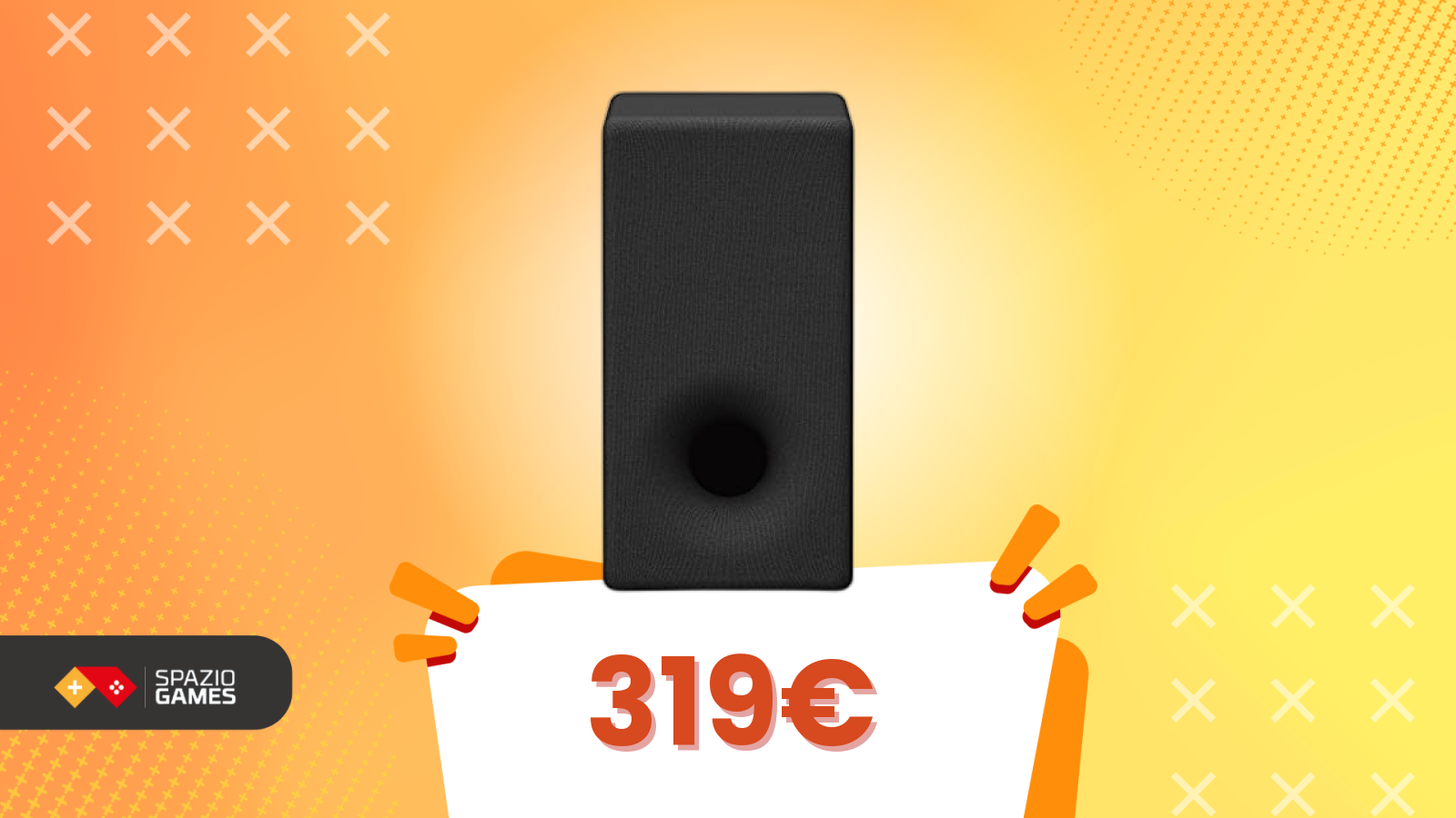 La tua soundbar ha bisogno di bassi? Questo subwoofer Sony è in sconto