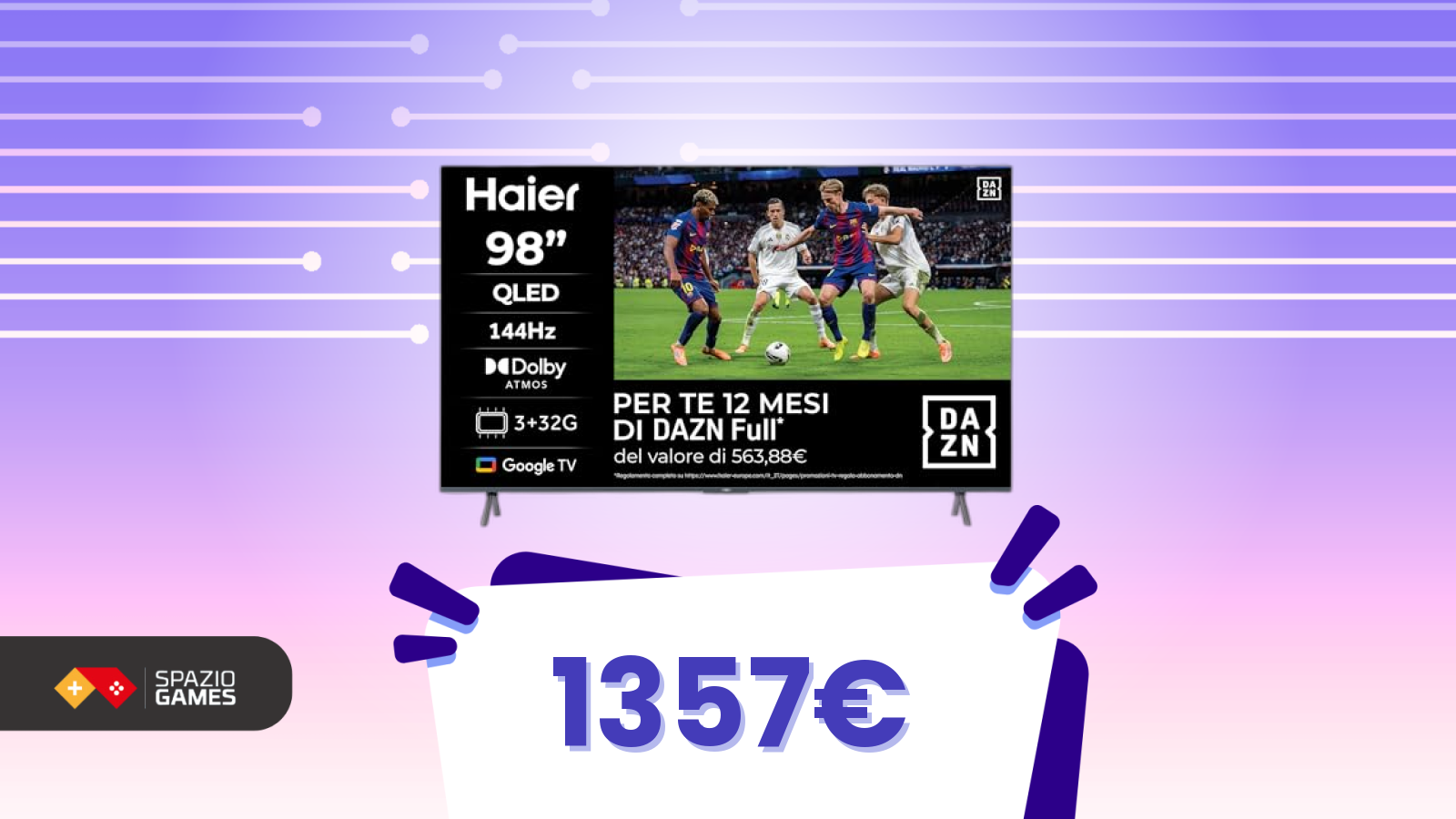 Quando una TV da 98" diventa “offerta”: cosa dice il prezzo oggi