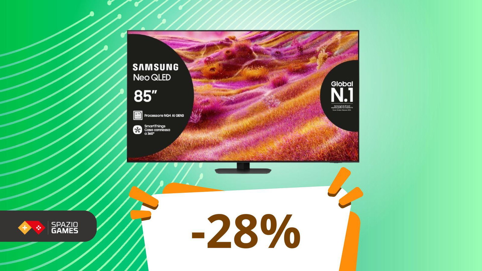 Oltre 1000€ di sconto su una TV di appena 1 anno fa