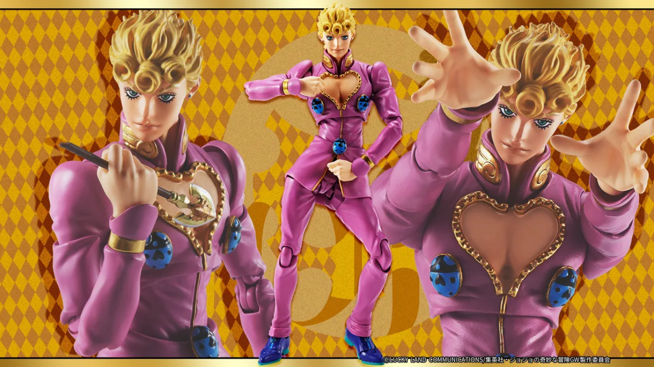 Giorno Giovanna: la SH Figuarts di Tamashii Nations sprigiona il potere di JoJo