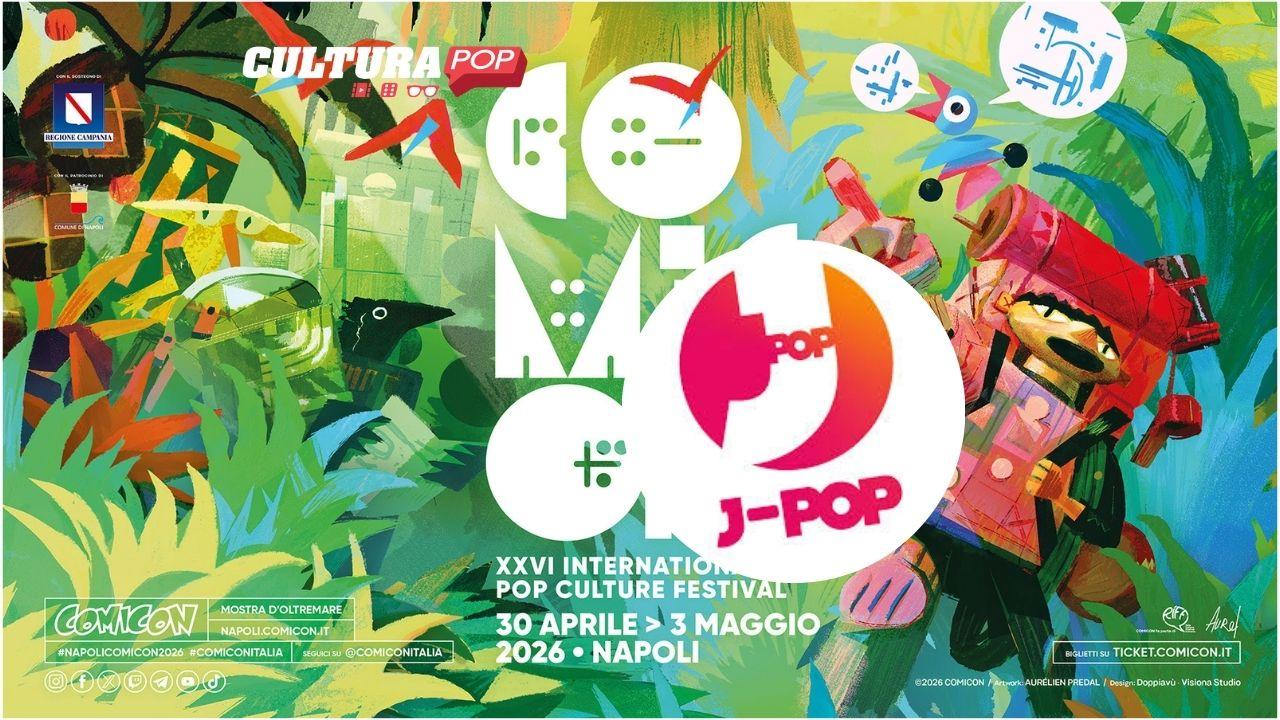 J-POP Manga - 24 nuovi manga annunciati a COMICON Napoli 2026