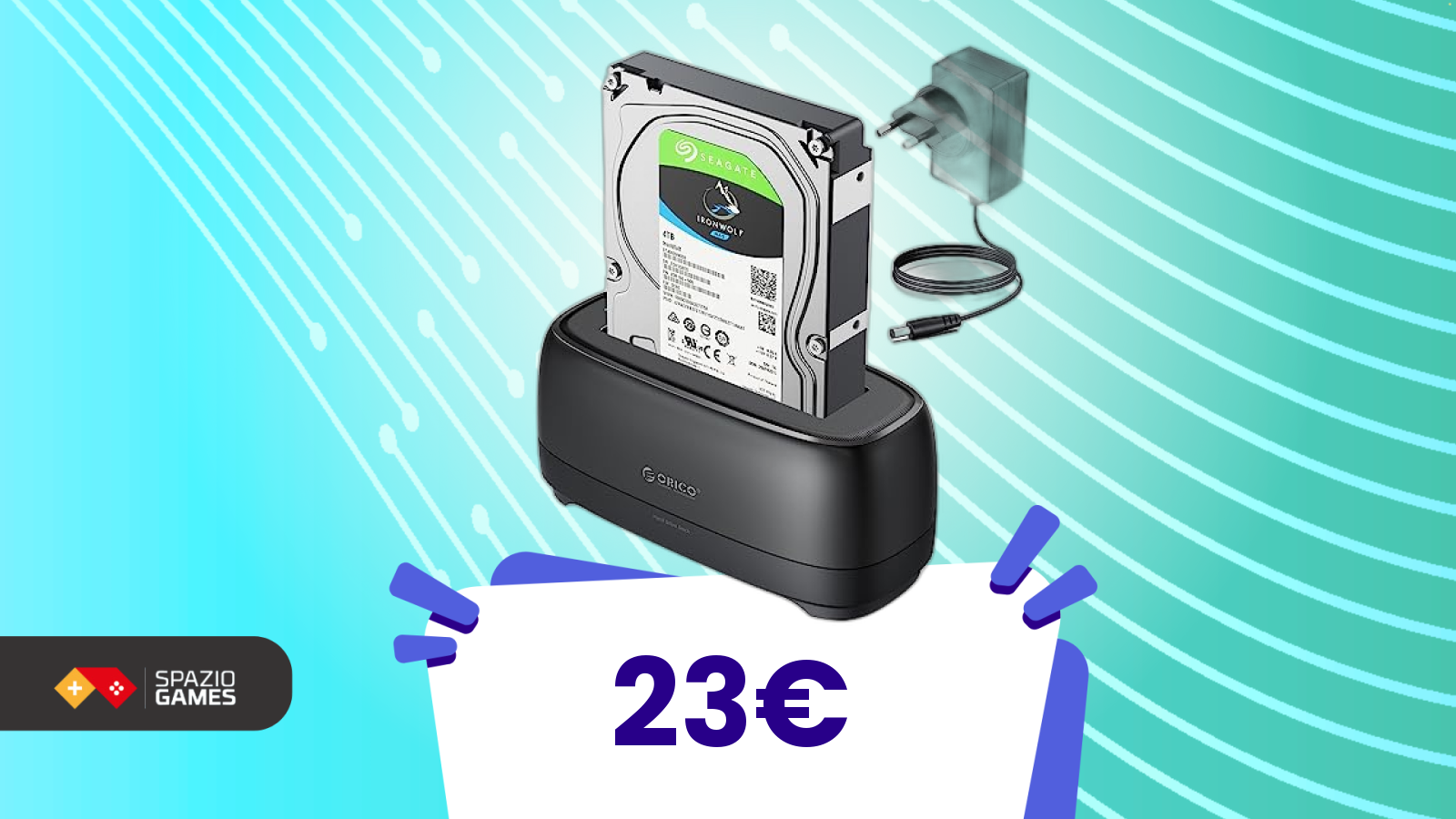 Hard disk interno? Ora lo porti ovunque con questa Docking Station