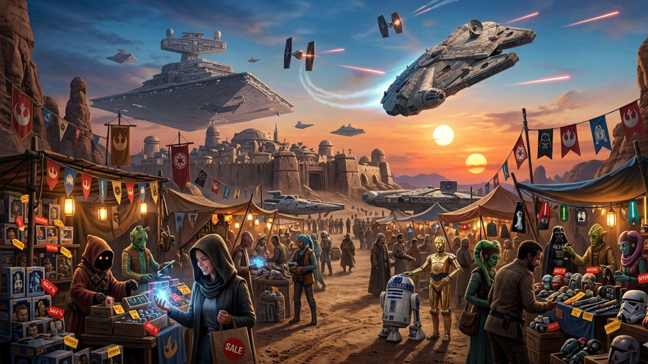 Immagine di Guerra stellare agli sconti: Star Wars in offerta per il 4 maggio