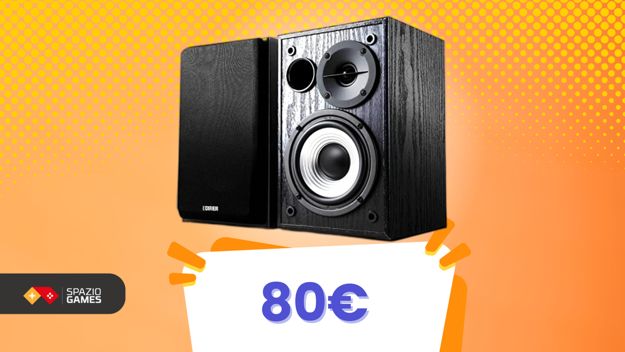 Immagine di Potenza equilibrata e tanta qualità: diffusori Edifier da scaffale oggi sotto gli 80€