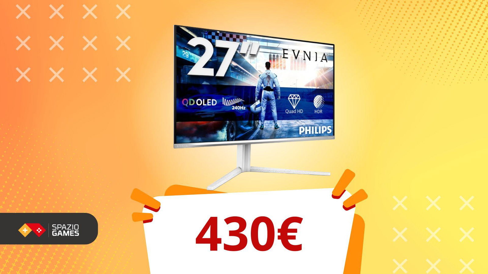 Non segnalato tra i migliori sconti, ma questo QD-OLED a 430€ è un colpo grosso