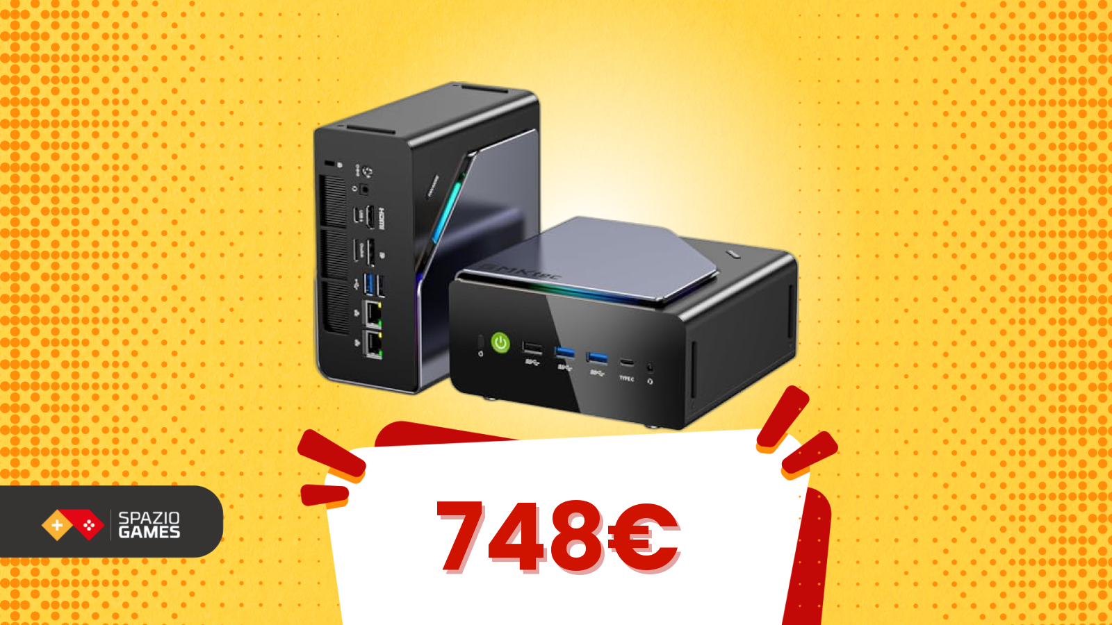 Sconto enorme su un Mini PC più potente della media: da vedere subito