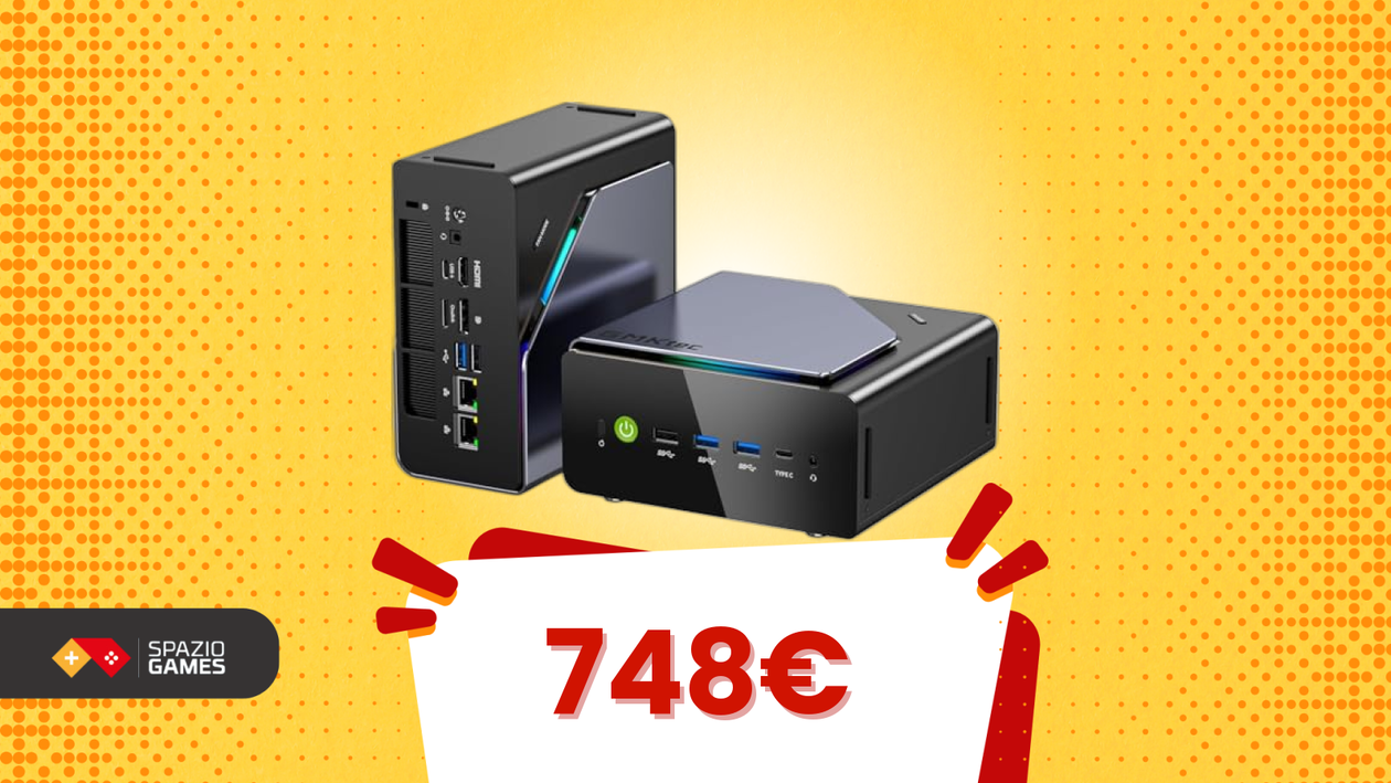 Immagine di Sconto enorme su un Mini PC più potente della media: da vedere subito