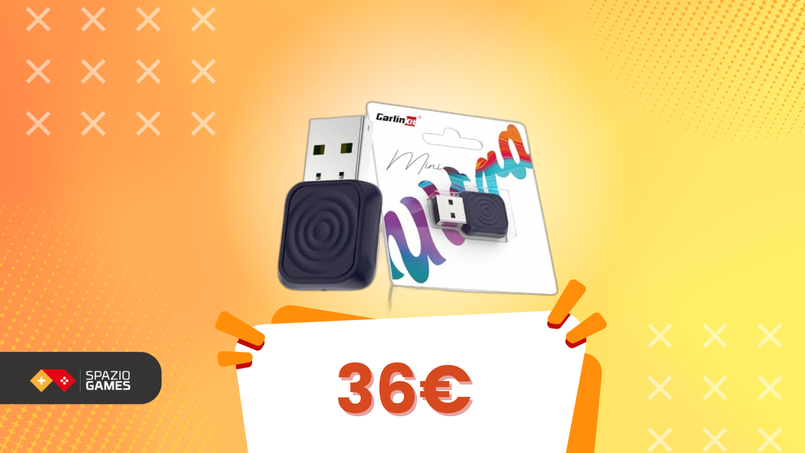 Questo adattatore è minuscolo ma trasforma tutta l'auto in in wireless a pochi euro
