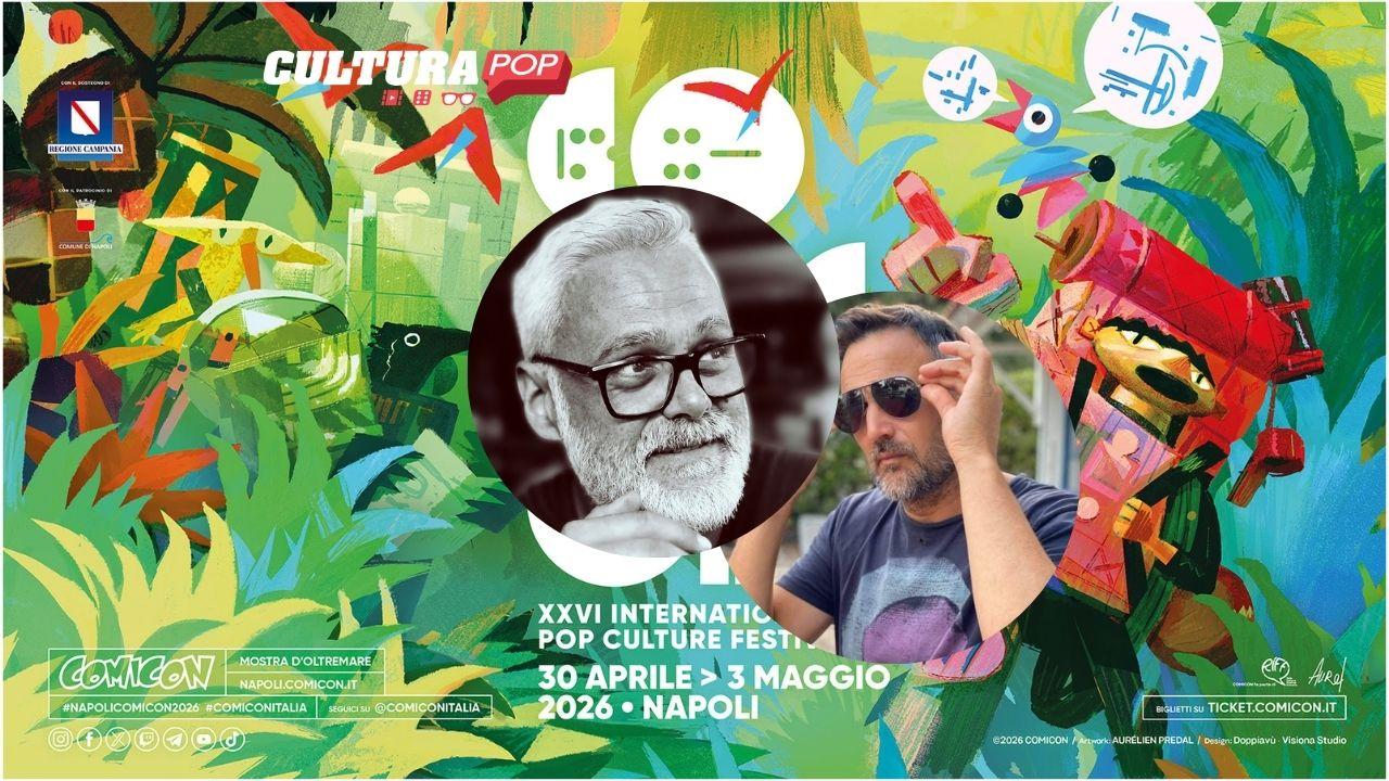 Anteprima: Intervista a Federico Bertolucci e Frédéric Brrémaud (saldaPress) | COMICON Napoli 2026