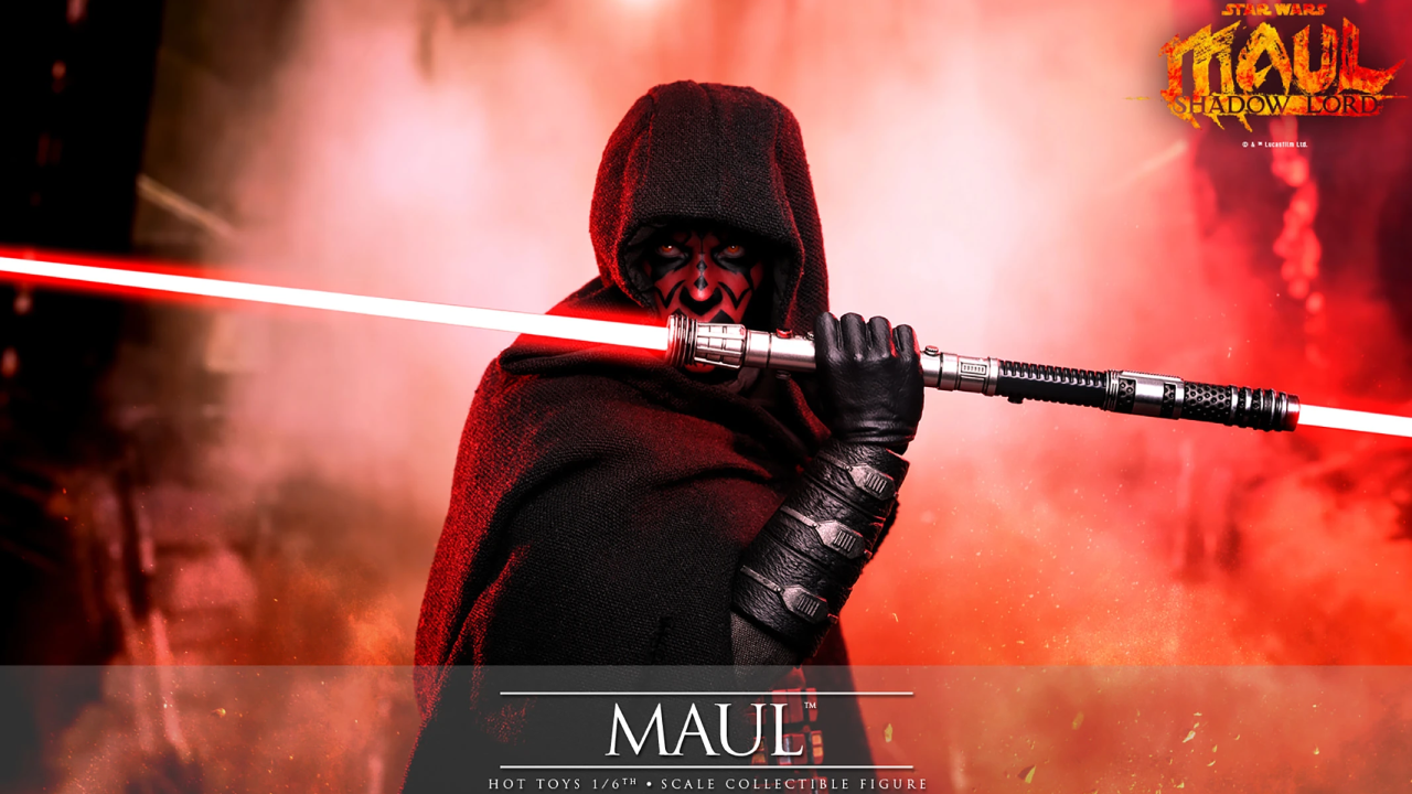 Anteprima: Maul conquista il lato oscuro con la nuova figure Hot Toys in scala 1/6