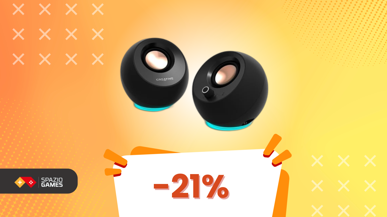 Anteprima: Il suono è ottimo, il prezzo è imbattibile: offerta record sugli speaker Creative