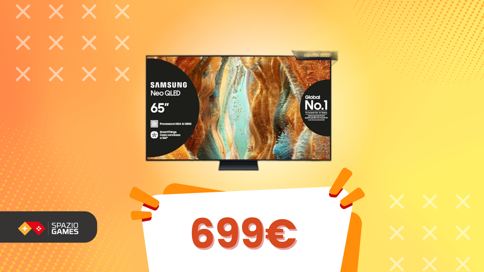 Seguendo il trend delle TV giganti, questa Samsung tocca il prezzo più basso