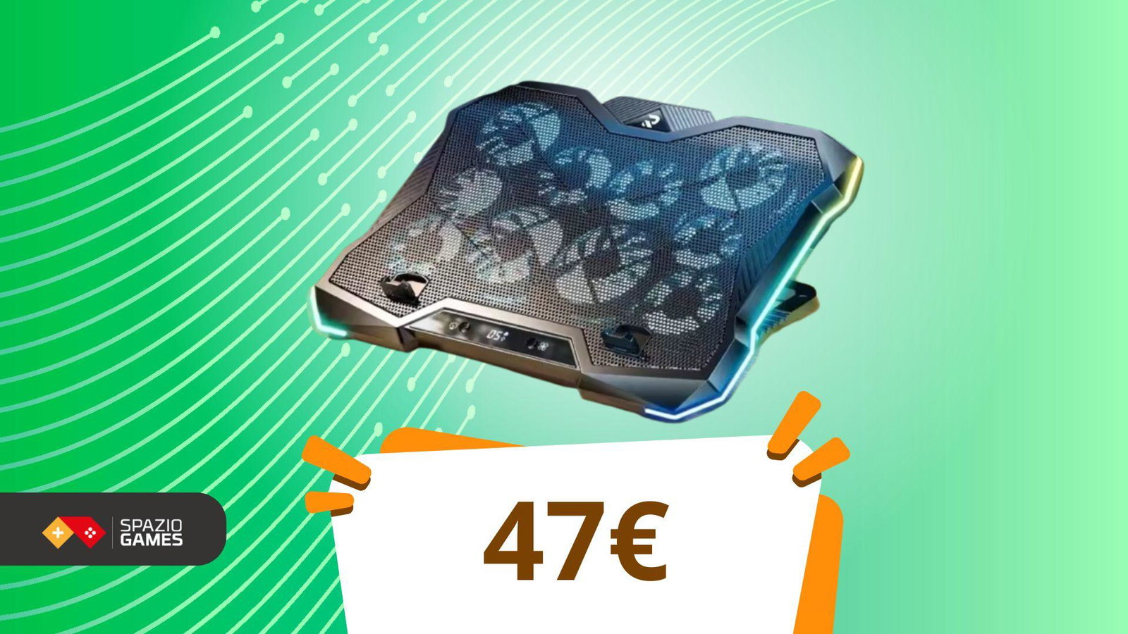 Anteprima: Addio surriscaldamento: il supporto per laptop con 10 ventole che batte il caldo estivo