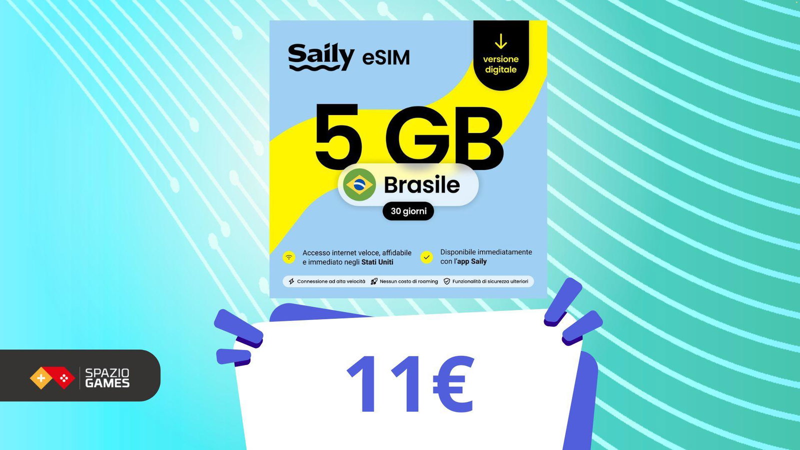 Anteprima: eSIM Saily ora anche su Amazon: c’è un piano dati in forte sconto