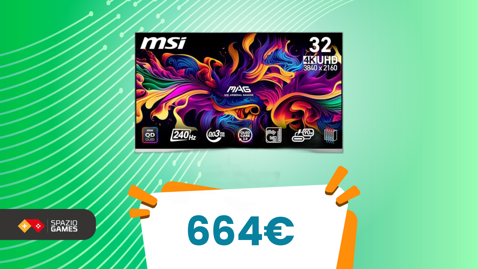 Anteprima: Il prezzo degli OLED scende e questo monitor ne approfitta con uno sconto record