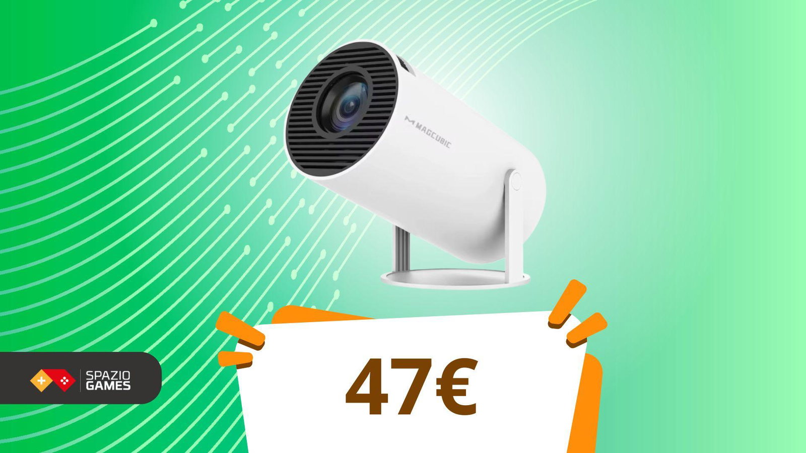 Anteprima: Non credere all’8K: a meno di 50€ questo proiettore diverte sul serio