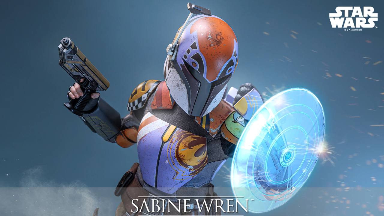 Anteprima: Sabine Wren scatena il potere di Mandalore nella nuova action doll Hot Toys