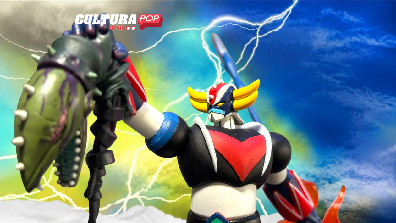 Immagine di Goldrake, recensione: il diorama Scene Selection-01 che celebra la vittoria del leggendario robot